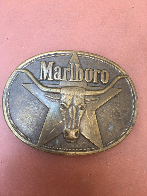 marlboro belt buckle
