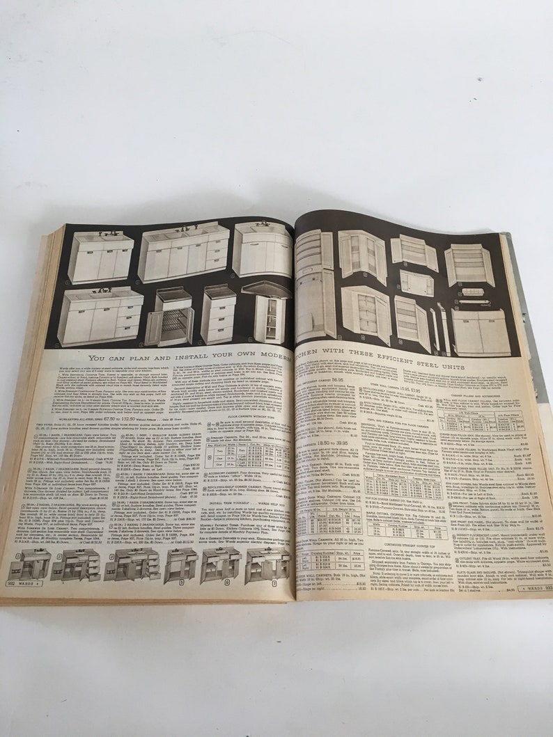 Vintage 1955 1956 Fall Winter Montgomery Ward Catalogue Book Etsy