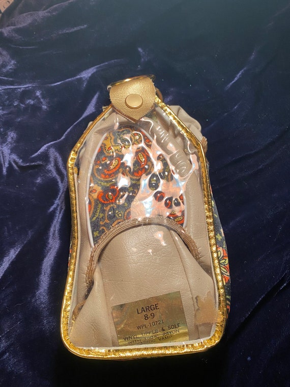 1950s Women’s Portable Slippers/Foldable Slippers - image 1