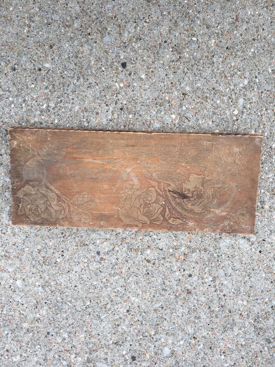 wooden tie box