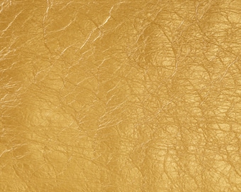 Piñatex® Wrinkled Gold Ananasleder 50x35  oder 25x35 - 109 Euro/qm