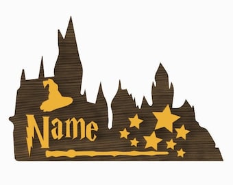 Wizard Name Castle Bedroom Sign