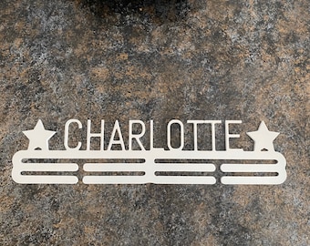 Personalized Medal Hanger | Vibrant Colors | 18"x6" | Inspire Greatness in Style