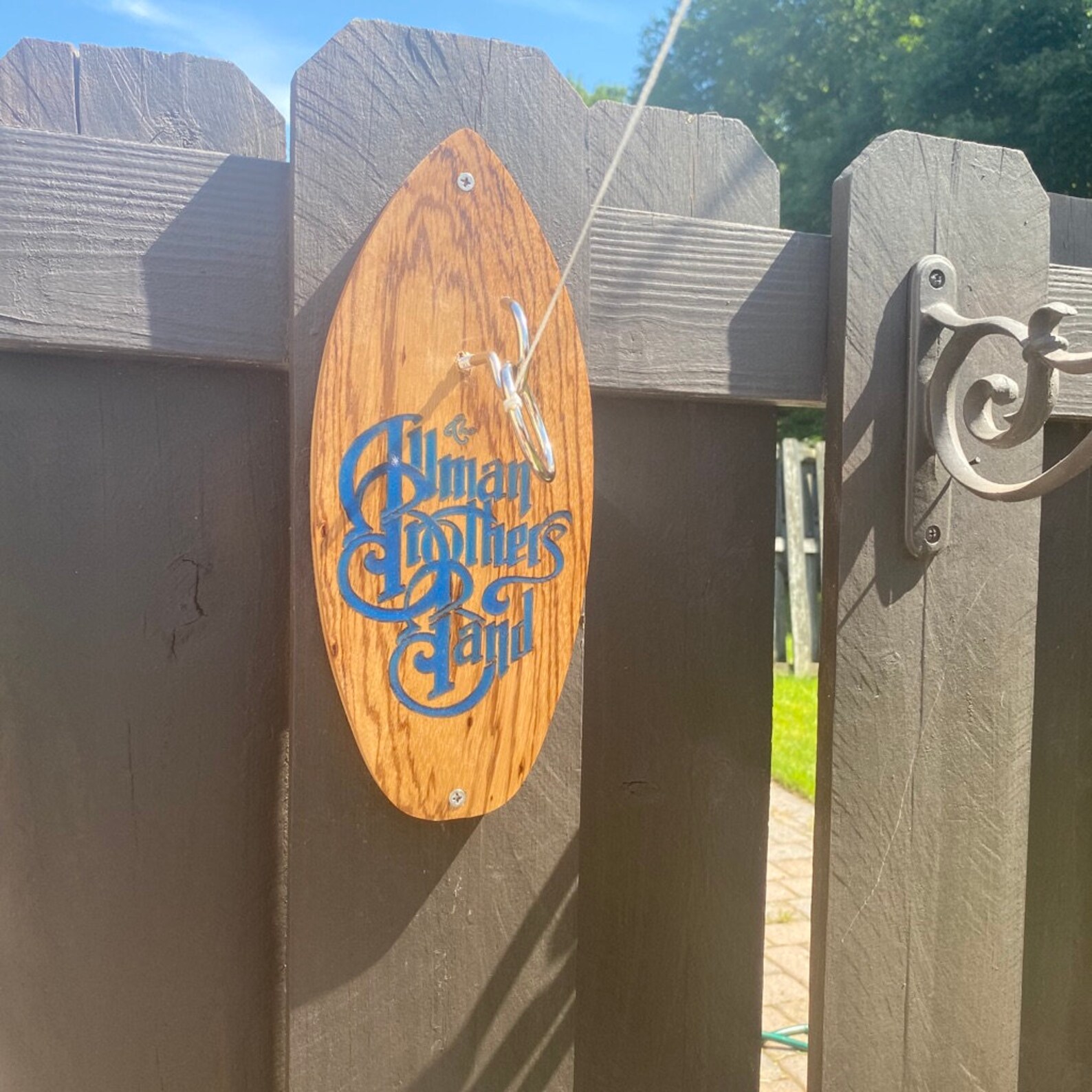 Custom Tiki Ring Toss With Epoxy Inlay and Bottle Opener Etsy