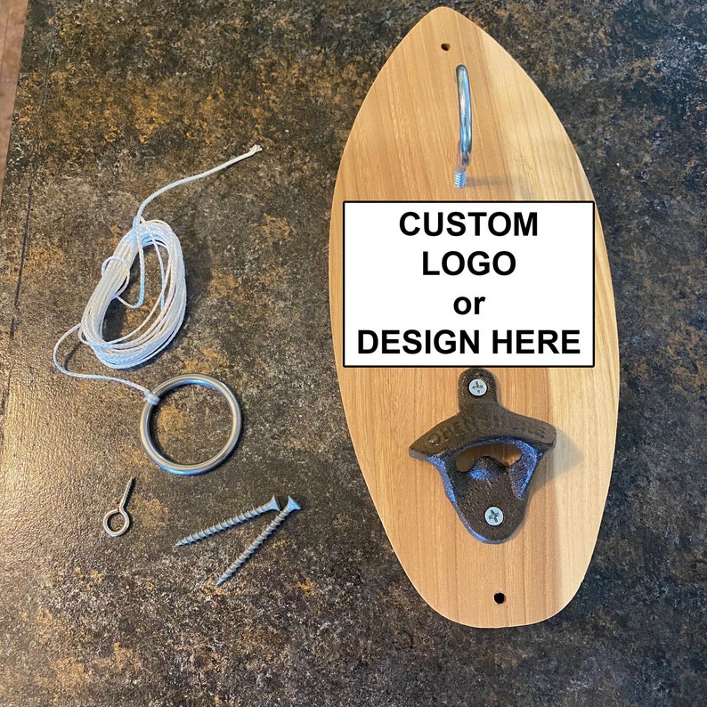 Custom Tiki Ring Toss With Epoxy Inlay and Bottle Opener Etsy