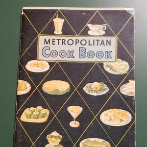 Vintage Metropolitan Life Cook Book Canadian Cookbook