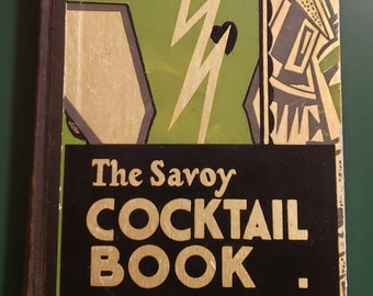 Vintage The Savoy Cocktail Book Harry Craddock First American Edition (1930)