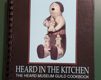 Libro di ricette vintage sentito in the Kitchen Museum Guild Phoenix Arizona (1994)