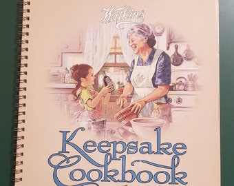 Livre de recettes vintage Watkins Keepsake (1996)