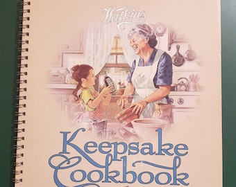 Vintage Watkins Keepsake Cookbook (1996)