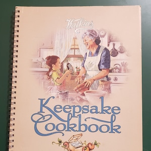 Vintage Watkins Keepsake Cookbook (1996)