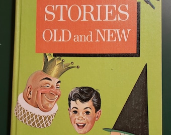 Vintage Stories Old and New Book Two Copp Clark Schoolbook Reader (1965)