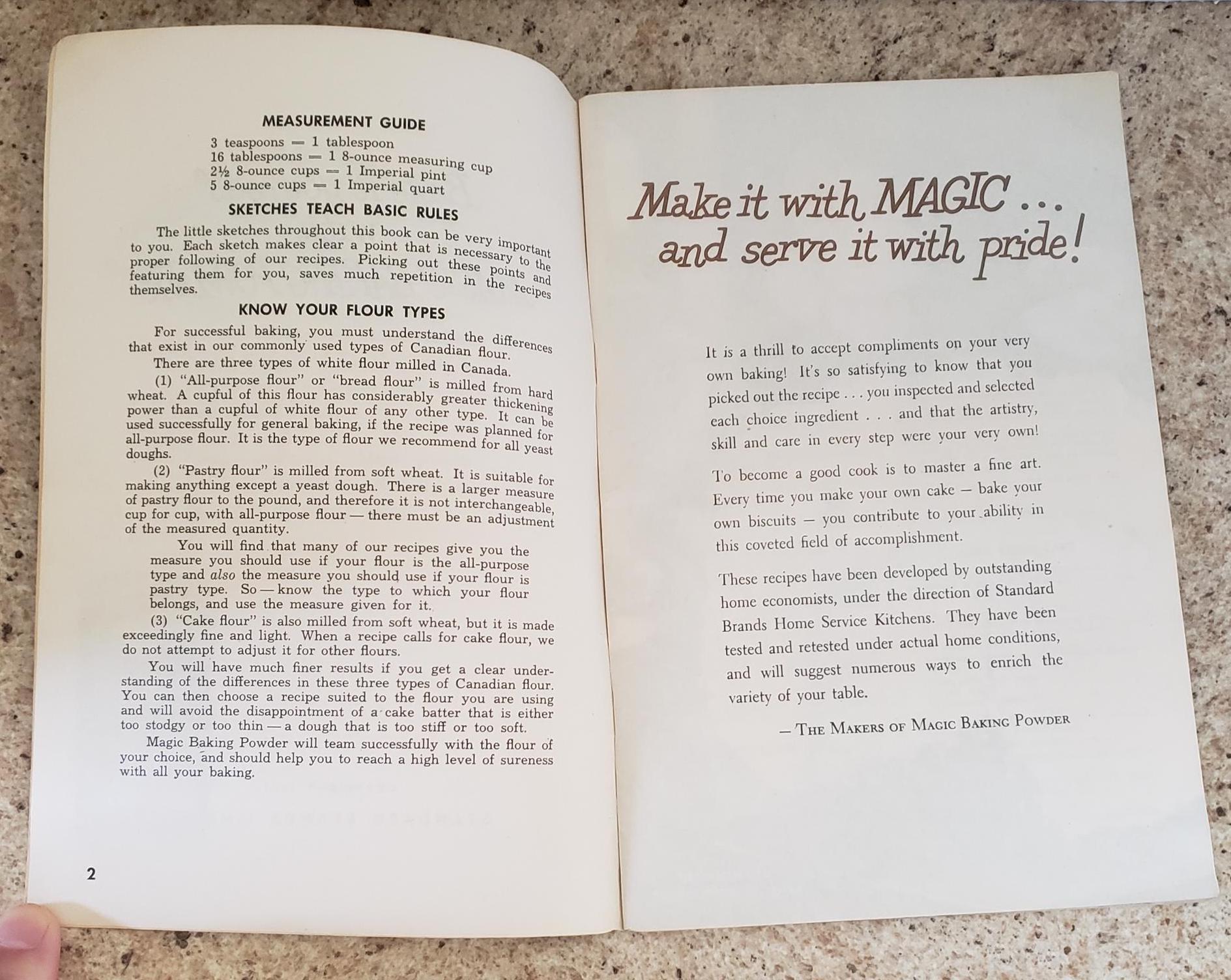 Vintage Bake It Yourself With Magic Baking Powder (1951) Cookbook - Etsy