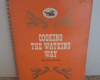 Vintage Cooking The Watkins Way Cookbook (1976) Revised Edition