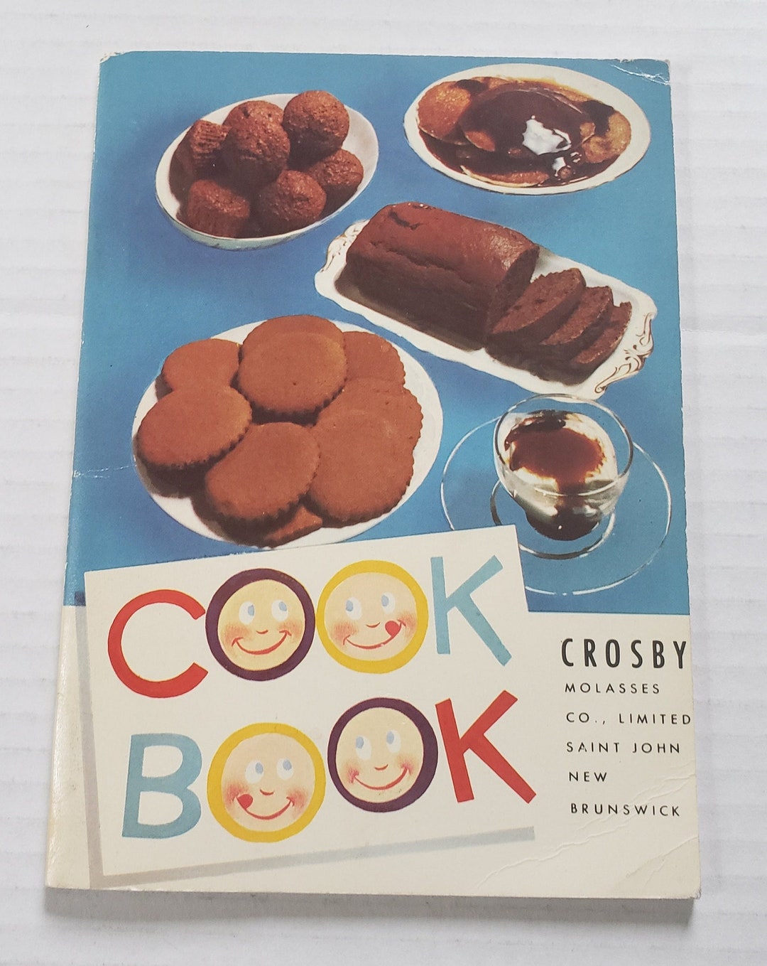 Vintage Crosby's Molasses Tasty Recipes Cookbook Saint John New