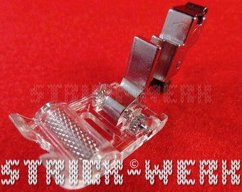 Presser foot for leather, knitting + Adapter