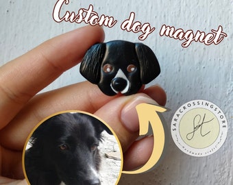 Magneti per cani, regalo fatto a mano e personalizzato / Arredamento accogliente per la casa / Regalo per gli amanti dei cani / Arredamento per ufficio / Bravi ragazzi / Regalo per lui/lei / Regalo di famiglia