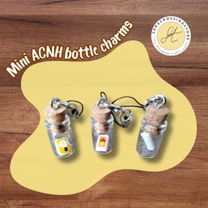 ACNH-bedel mini-flesje: doe-het-zelf- en kookrecept, gamercadeau