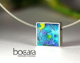 Enamel pendant "Universe"