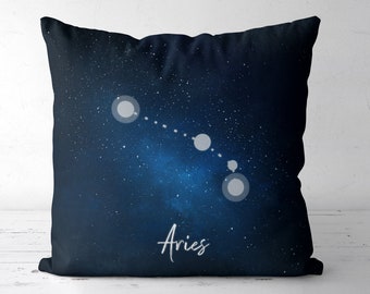 Aries pillow, the first sign of zodiac.