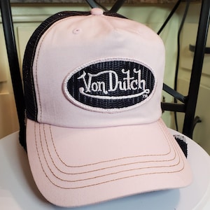 VonDutch Pink Trucker Hat