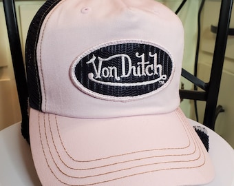 VonDutch Pink Trucker Hat