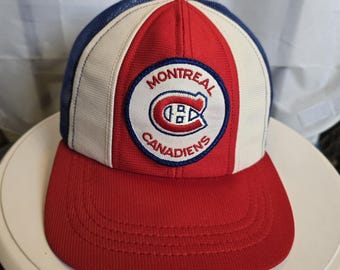 Vintage Montreal Canadians Mesh Trucker Hat