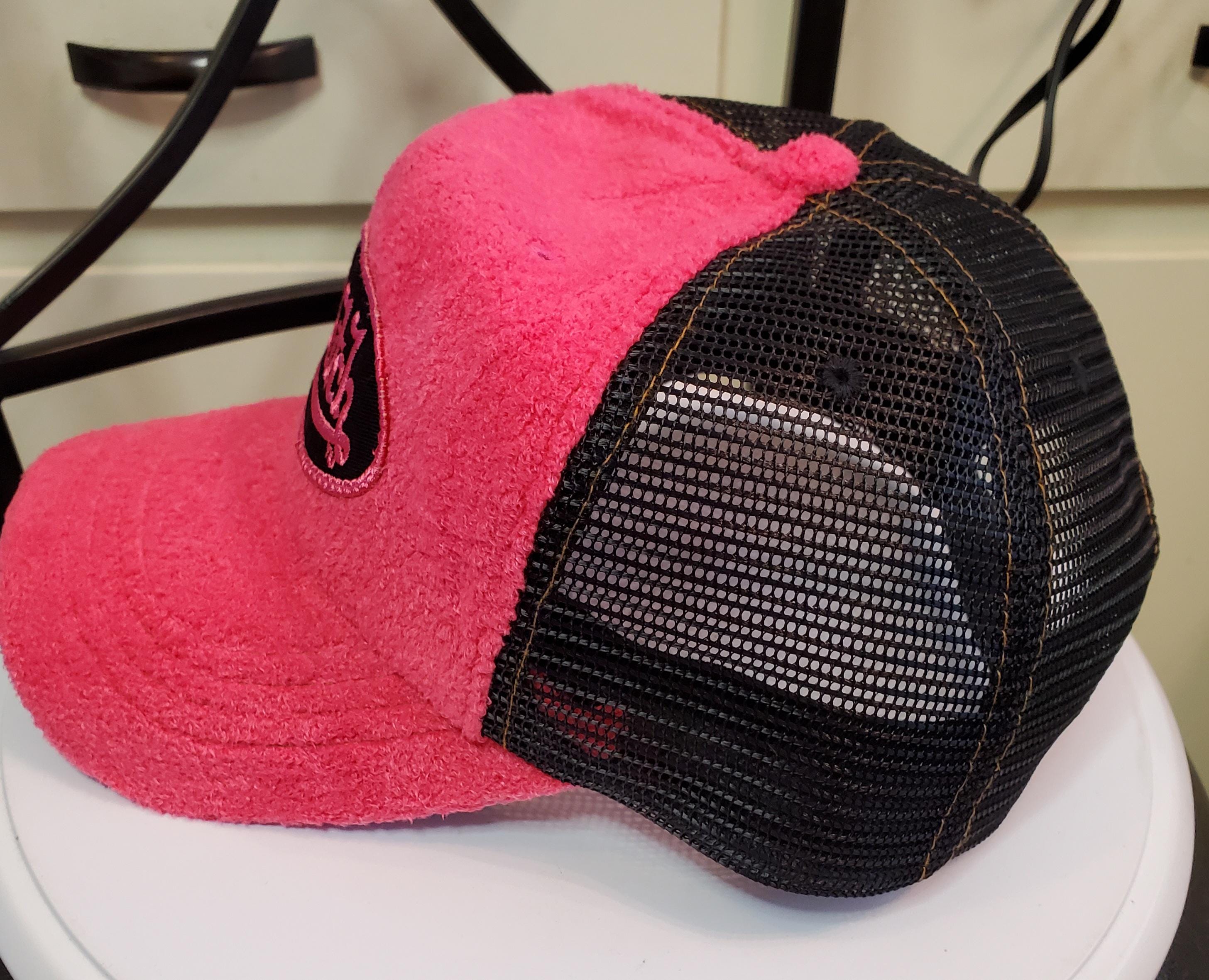 Vintage Von Dutch Black and Pink Mesh Cap RARE Find Y2K Authentic Vintage Von Dutch Originals | Mercari main image 3