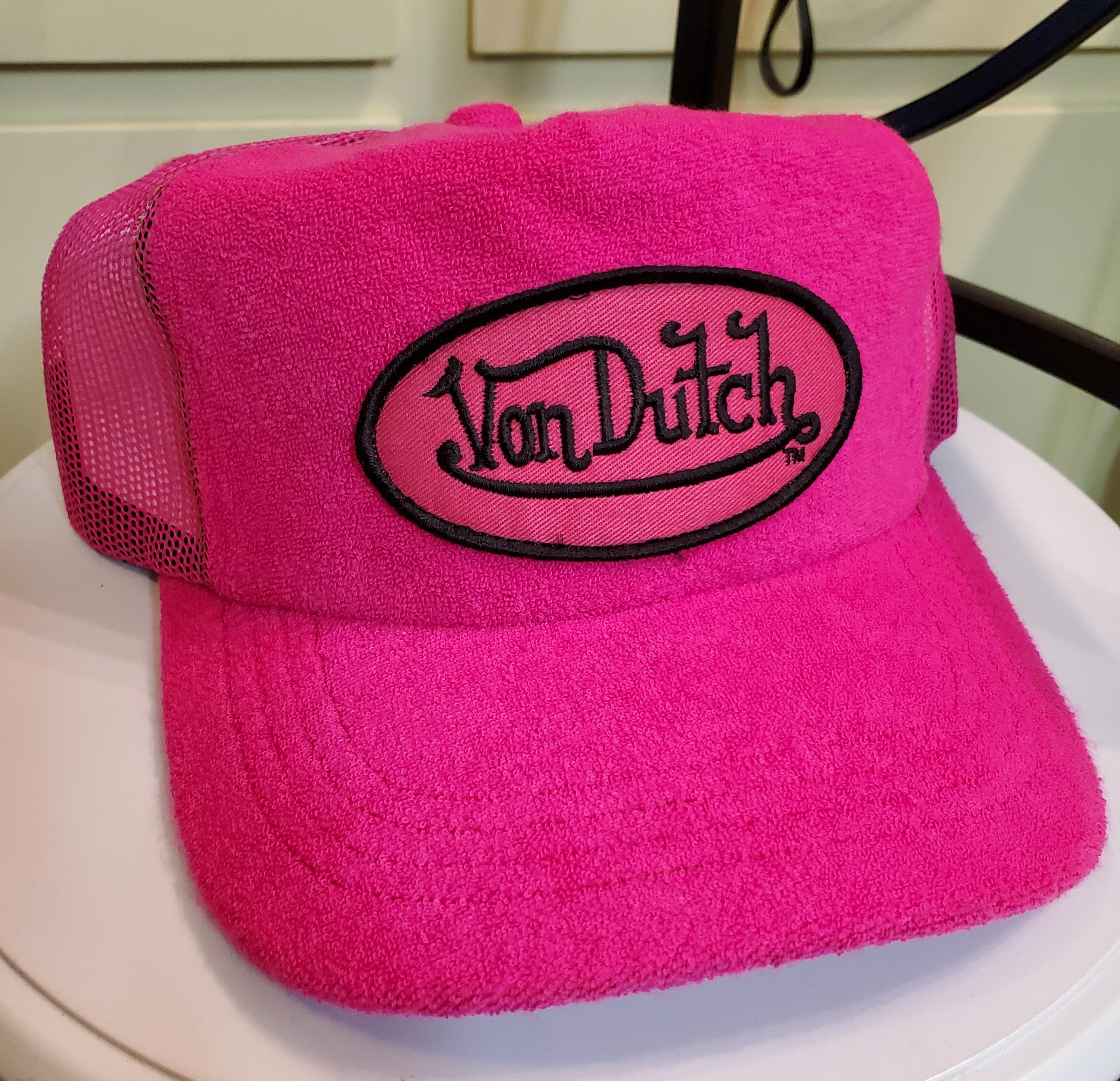 Von Dutch ボンダッチ メッシュキャップ ピンク フリー y2k