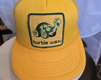 Vintage Trutle Wax Mesh Trucker Hat