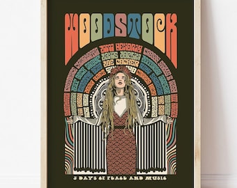 Newport Folk Festival Poster, Bob Dylan Print, Bob Dylan Poster