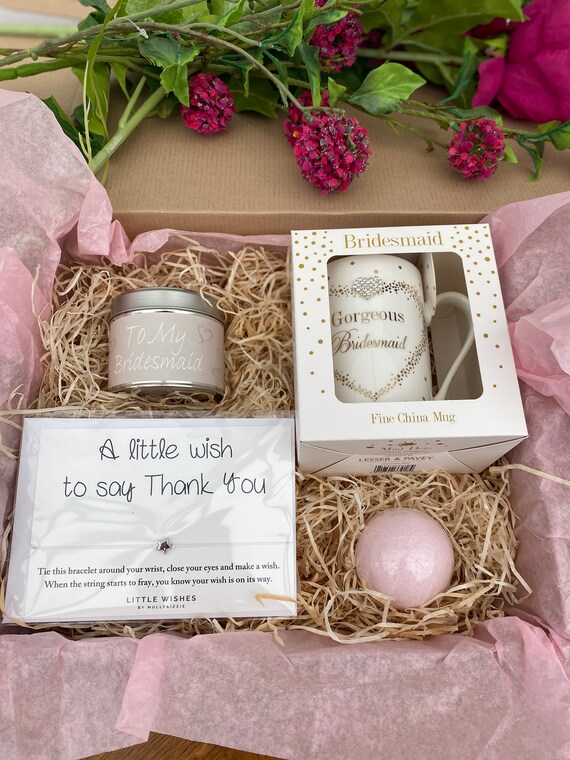 Bridesmaid Thank You Hamper Etsy