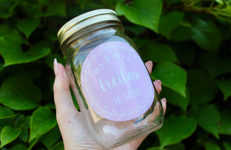 CUSTOM Wedding Favour Stickers Personalized Wedding Favour Labels Wedding Favour Labels Rustic Design Favour Labels