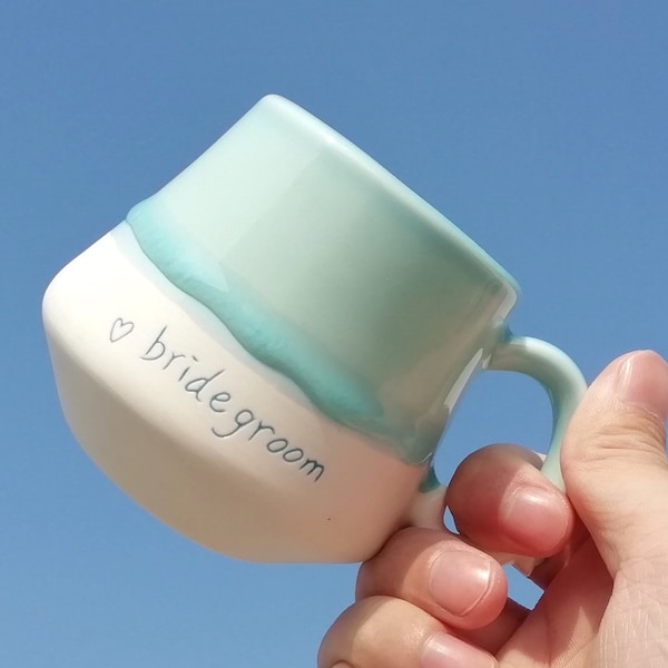 Handmade Coffee Mug, Handmade Ceramic Mug, Unique Wedding Favor, Custom Unique Wedding Gift Nodic Pottery Coffee Mug, Wedding Decor