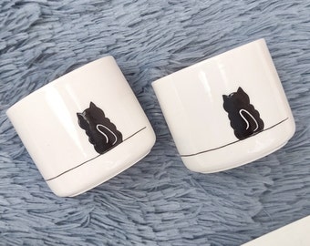 Cat Lover Gift, Unique Cat Mug, Cat Gift, Cat Lover Mug, Cat Coffee Mug, Cat Pottery Mug, Cat Lady Gifts, Funny Cat Mug, Cat Mom Gift, Cat