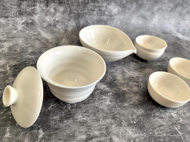 FireClayArt Gaiwan Tea Set - Thumbnail 2