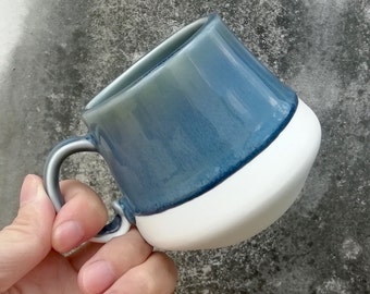 Tazza da caffè in ceramica fatta a mano, ceramica, 8 oz