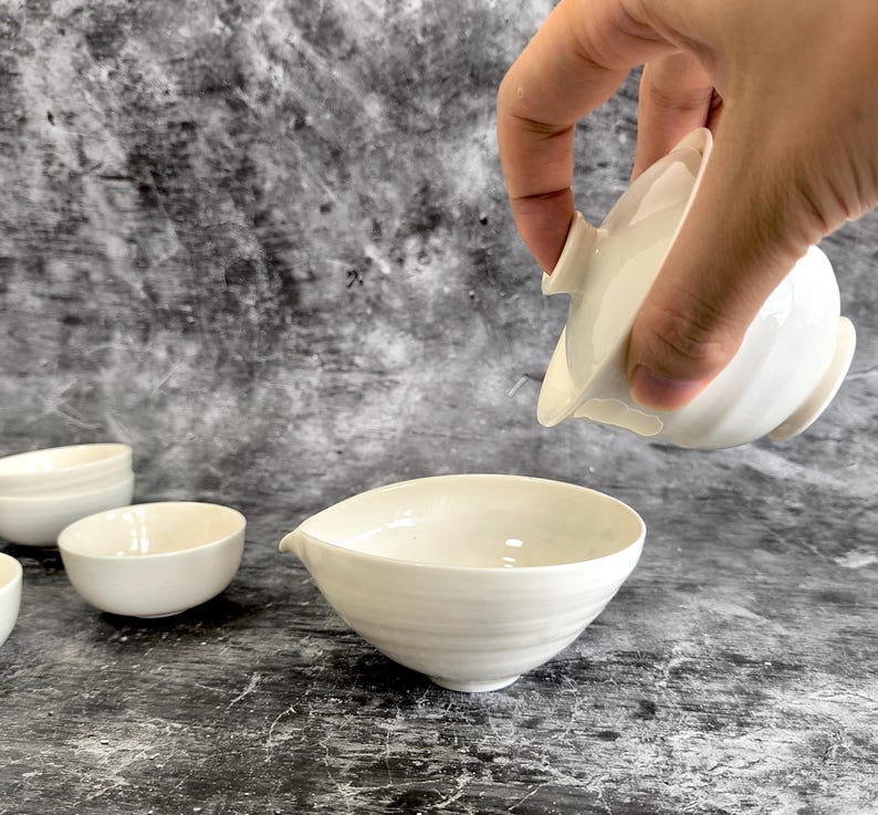 FireClayArt Gaiwan Tea Set - Thumbnail 4