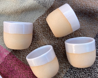 2.55oz Ceramic Tea Cups Set, Espresso Cups Set, Ceramic Cups Set, Tea Time, Gift For Tea Lover, Chinese Tea, Japanese Tea, Pottery Cups Set