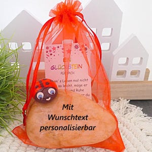 Pietra portafortuna personalizzata con coccinella, 8-9 cm, pietra commemorativa, ricordo, regalo di compleanno, decorazione da tavolo, lapide per bambino nato morto 1040