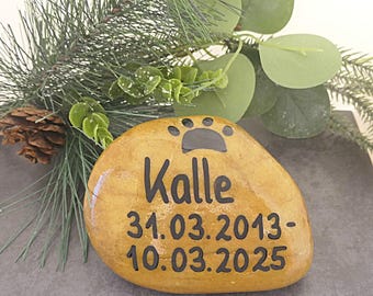 Animal gravestones for pets from 7 - 14 cm, customizable, in various sizes Grave decorations Animal memorial stones Dogs Cats Unique items
