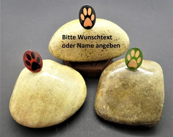 Pet gravestone with animal paw for pets Gravestones for pet cemeteries Pet supplies Keepsake Memorial stone Dogs Cats Pet burial