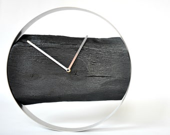 Clock Loft-Oak roasted 40cm