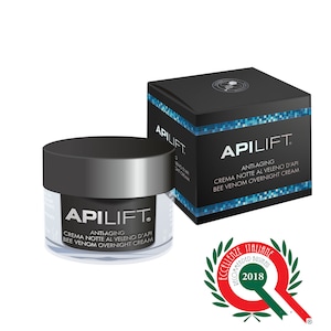 ApiLift Night antiageing - BeeVenom and Hyaluronic acid combination - 50 ml made in Italy