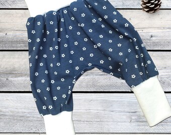 Pump pants, baby pants, size 56-62, growth pants for girls
