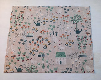 Placemat cottage garden