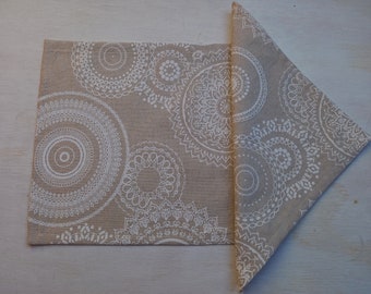 Stoffservietten 2er Set Mandalas