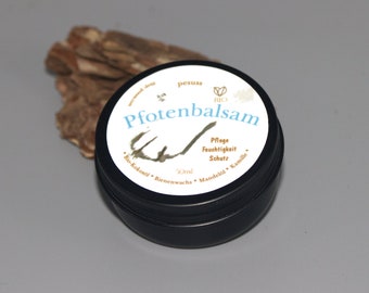 Paw balm for dogs with beeswax & almond oil - 50ml