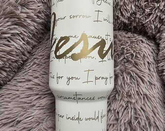 Speak Jesus 40oz Tumbler