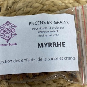 Myrrhe-Räucherstäbchen – 40 g heiliges Aroma für Meditation, Gebet und Reinigung